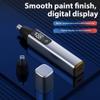 Carriere Nose Hair Trimmer for Men USB Rechargeable Ear Nose Hair Trimmer with LCD Display Professional Trimming Tool Easy Install Easy to Use -B view 4