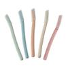 5Pcs Eyebrow Razors, Eyebrow Shaper, Dermaplaning Blades for Face, Facial Hair Remover and Trimmer, Peach Fuzz Remover, Exfoliating Dermaplaning Tool for Women & Men (Multicolour view 1