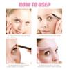 5Pcs Eyebrow Razors, Eyebrow Shaper, Dermaplaning Blades for Face, Facial Hair Remover and Trimmer, Peach Fuzz Remover, Exfoliating Dermaplaning Tool for Women & Men (Multicolour view 3
