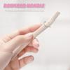 5Pcs Eyebrow Razors, Eyebrow Shaper, Dermaplaning Blades for Face, Facial Hair Remover and Trimmer, Peach Fuzz Remover, Exfoliating Dermaplaning Tool for Women & Men (Multicolour view 4