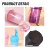 huiyoujiu Protein Shaker Bottle, Supplements Shakers with Mixing Ball, Portable Workout Water Cup with Leakproof Flip-on Lid, 400ml Fitness Milkshake Bottle for Gym, Sports, Fitness view 3