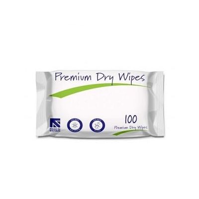 3 x Packs Of Premium Soft Dry Adult Wipes Body Washing And Cleaning Patient Care 28cm x 28cm
