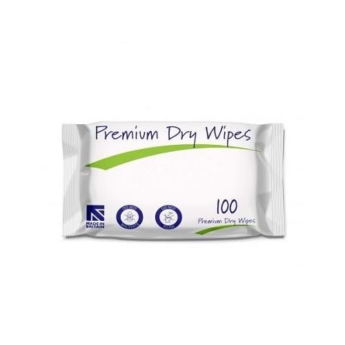 3 x Packs Of Premium Soft Dry Adult Wipes Body Washing And Cleaning Patient Care 28cm x 28cm