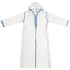 Adhdyuud Men Muslim Middle East Jubba Thobe Long Sleeves Islamic Robe Saudi Arabic Hooded Abaya Dress 01 Sky Blue S view 1