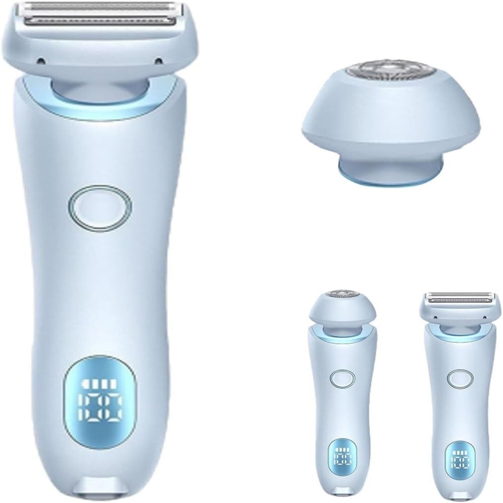 Beautibloom Shaver 2 in 1 Women Electric Shaver Bikini Trimmer Easy Hair Removal at Home