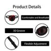 10Pcs Glasses Eye Patch Black Non-Woven Fabric Eye Patches Soft Adjustable Eye Patches for Lazy Eye Amblyopia Strabismus and Soft Sleep Mask for Women Men Zero Eye Pressure Sleeping view 4