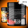 Warrior Creatine Monohydrate Powder 300g (90 Servings)  Pure Micronised Creatine Powder Supplement for Men & Women, Pre & Post Workout Strength, Muscle Growth & Recovery, Vegan  Tropical Sunrise view 2