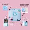 Veedot Period Essentials Gift Box | First Period Kit for Girls | Period Tracker | Growing up Guide | Personalised | Organic (White Unicorn) view 3