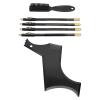 Beard Shaper, Beard Lineup Tool Includes Beard Shaping Stencil with 4 Barber Pencils Beard Grooming Toolkit Beard Shaper for Men for Home Use and Travel (Black) view 4