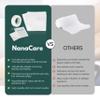 100pc Sterile 10x10cm Non-Stick Gauze Pads with Adhesive Medical Tape & 15 Alcohol Wipes  Hypoallergenic Highly Absorbent Non-Adherent Dressing Sponges for Effective Wound Care and First Aid Supplies view 2