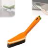 4 in 1 Crevice Cleaning Brush, Hard Bristle Crevice Cleaning Brush, Multipurpose Cleaning Brush Bathroom Shower Sink Scrub, Tight Spaces Cleaning Brush (Orange) view 1