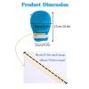 Anti Scratch Fixed Restraint Glove Reusable Anti Scratch Hand Mitts for Elderly Protection Hand Infection Protectors Padded Mitts Medical Double Security Mitts Hand Control Mitts 1pcs view 2