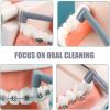 4 Pcs Interspace Toothbrush, Single Tufted Toothbrush, Orthodontic Interdental Brushes for Orthodontic Braces Sensitive Gums Deep Cleaning (Four Colors) view 4