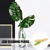 gifyym Plant Cleaning Tongs, Wipes for Indoor Plants, Shaped Plant Dust Removal Cleaner Clip Brush, Dust Remover Cleaning Tool for Indoor and Outdoor Plants view 3