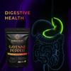 Cayenne Pepper Capsules | 1000mg Per Serving | 60 Vegan HPMC Capsules | Supports Digestion, Circulation & Metabolism | Natural Herbal Source | Non-GMO, Gluten-Free | Made in The UK view 3