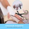 Pen Light for Nurses & Medical-Scissors, LED Penlights with Pupil Gauge, 7.5Inch Bandage Scissor EMT Shears,A view 2