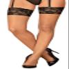 Obsessive Stockings Serafia Black M/L view 1