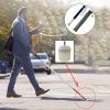 Telescopic Walking Stick - Sections Titanium Alloy Folding Walking Cane for Movement disorders and Blind People, Lnclude Optional Marshmallow Crutch tip(A,125cm/49.2in) view 3