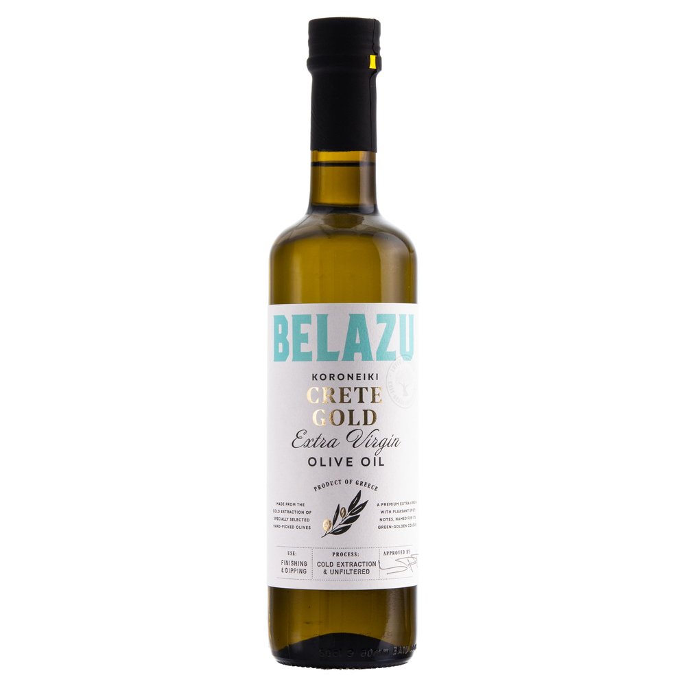 Belazu Crete Gold Extra Virgin Olive Oil 500 ml (Pack of 6)