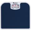 Adamson A21 Analog Scales for Body Weight - Up to 300 LB - New - Anti-Skid Rubber Surface - Large Numbers - Analog Bathroom Scale - Affordable - Durable with 20-Year Assurance - Blue view 1