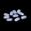 5 Pair Unisex Soft Silicone Nose Pads Insert-in Eyeglass Nose Pads Anti-Slip Eyeglass Nose Pads Thin for Students Teens Glasses Nosepad Replacement Kit view 1