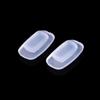 5 Pair Unisex Soft Silicone Nose Pads Insert-in Eyeglass Nose Pads Anti-Slip Eyeglass Nose Pads Thin for Students Teens Glasses Nosepad Replacement Kit view 2