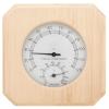 Gecheer Sauna Hourglass Set 2 in 1 Sauna Hygrothermograph and Sand Timer Set Solid Wood Pine Sand Sauna Accessories view 3