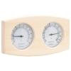 Gecheer 2 in 1 Sauna Hygrothermograph and Sand Timer Set Sauna Hourglass Set Solid Wood Pine Sand Sauna Accessories view 2