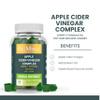 Apple Cider Vinegar Complex with Mother, 60 Gummies, 1 Month Supply, Apple Flavour, Metabolism Booster Supplement, Wellness Support, Daily Wellness with Vitamins C, B6 & Chromium, Vegan & Gluten-Free view 3