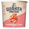 Quaker Protein Strawberries & Cream Pot (Case of 6) view 1