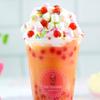 Cherry Fruit Juice Filled Popping Boba | Bursting Pearls for Bubble Tea and Dessert Toppings | 150g 3 Servings | Vegan | By THE TEASHED view 2