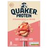 Quaker Protein Strawberries & Cream 8pk view 1
