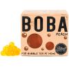 Peach Fruit Juice Filled Popping Boba | Bursting Pearls for Bubble Tea and Dessert Toppings | 150g 3 Servings | Vegan | By THE TEASHED view 1
