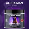 Alpha Man Male Enhancement Gummies, Vegan, 30-Days Supply view 2