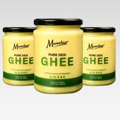 Mumtaz PURE DESI GHEE 450g (450g (Pack of 3), Desi Ghee)