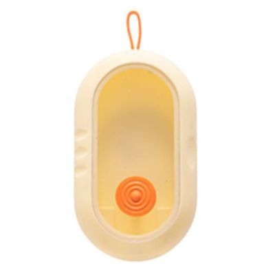 Soap Dispensing Scrub Brush Press Type Automatic Soap Dispensing Multifunction Shoes Brush for Home Bathroom Soap Dispensing Scrub Brush (Yellow)