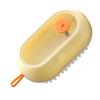 Soap Dispensing Scrub Brush Press Type Automatic Soap Dispensing Multifunction Shoes Brush for Home Bathroom Soap Dispensing Scrub Brush (Yellow) view 3