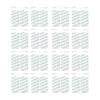 TENS Electrode Pads 5x10cm prewired (32 Pieces) Compatible with TPN, Lloyds, Neurotrac Machines for Knee, Back, Shoulder, Muscle Pain Relief view 1