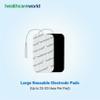TENS Electrode Pads 5x10cm prewired (32 Pieces) Compatible with TPN, Lloyds, Neurotrac Machines for Knee, Back, Shoulder, Muscle Pain Relief view 3