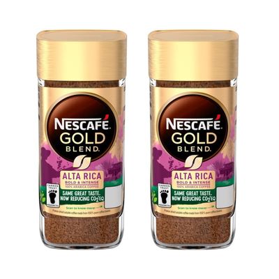 Alta Rica Coffee 95g - Strong & Aromatic - 100% Pure Arabica From Latin America - Alta Rica Coffee - Pack of 2