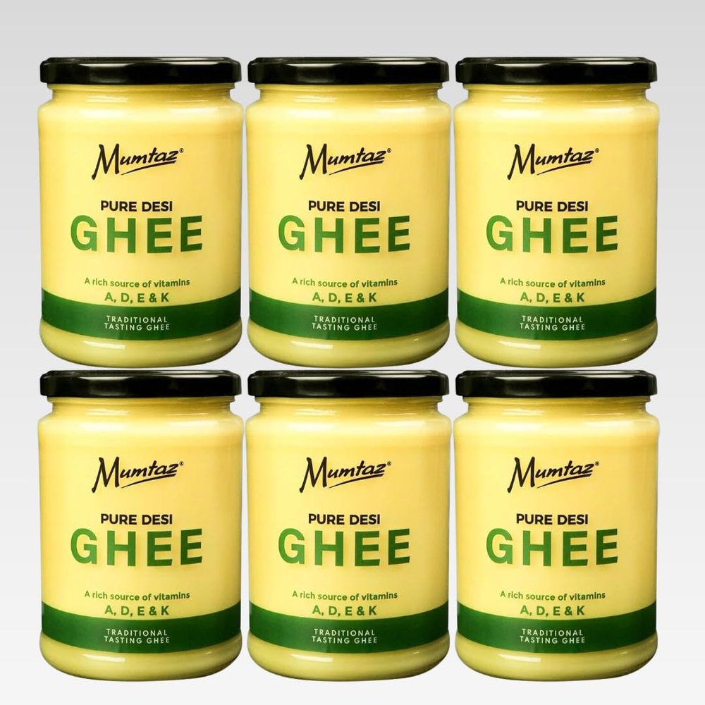 Mumtaz PURE DESI GHEE 450g (450g (Pack of 6), Desi Ghee)