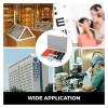 266pcs Plastic Trial Lens Kit Optical Plastic Lens Optometry Equipment Eye Protection Accessories Aluminum with Storage Case view 2
