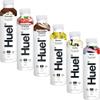 06 x Diffrent Flavour Mixed Huuel Flavour Ready-To-Drink Complete Meal Bottle 500ml - Banana,Vanilla, Berry, Chocolate, Strawberry & Cream, Iced Coffee Caramel view 1
