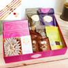 Ghasitaram Gifts Jaiccha Rakhi Gifts for Brothers-Big Hamper Basket of 12 Best Goodies with 5 rakhis view 1