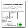 Ghasitaram Gifts Jaiccha Rakhi Gifts for Brothers-Hamper Box with Nuts and Namkeen Jars with 2 Rakhis view 3