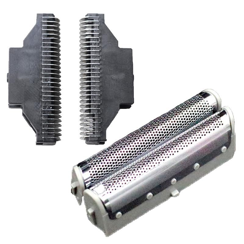 Spryaut Replacement Inner Blade and Outer Foil for Panasonic ES-RW30 ES4001 ES4025 ES4027 ES4033 ES4036 ES805 Electric Rzaor - Men's Shaver Trimmer Accessories (Without Bracket)