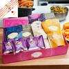 Ghasitaram Gifts Jaiccha Rakhi Gifts for Brothers-Big Hamper Basket of 12 Healthy Goodies with Sugarfree Kaju Katlis with 5 rakhis view 1