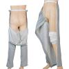 Urinary Incontinence Pants, Incontinence Pants Full Open Patient Care Clothes Patient Pants with Side Zipper for Adult Bedridden Patients Disability & Elderly view 2