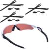 Acefrog 3 Pairs Upgraded Replacement Earsocks Nose Pads Kit for Oakley Radar EV Path OO9208, Radar EV Pitch OO9211, Radar EV Advancer OO9442, Radar EV Path Asian Fit Sunglasses, Perfectly Fit, Black view 1