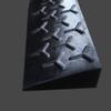 1 to 10cm Solid Rubber Curb Ramps, Heavy Duty Threshold Ramp Car Slop Ramps for Self-Balancing Hoverboards, Power Chairs, and Mobility Scooters view 4